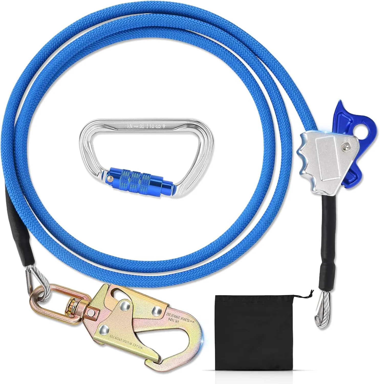 Flip Line Tree Climbing Rope, Climbing Tree Arborist Equipment Tree Climbing Rope 8ft