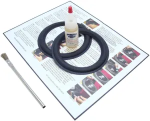 Foam Surround Edge Repair Kit - 2 Speaker Kit - 5.25 Inch - Compatible with Boston Acoustics 350, 5.4 LF, 525V, 757, 504V, 750LF, 850LF, C-700, C700, HD-5, HD5, Many More