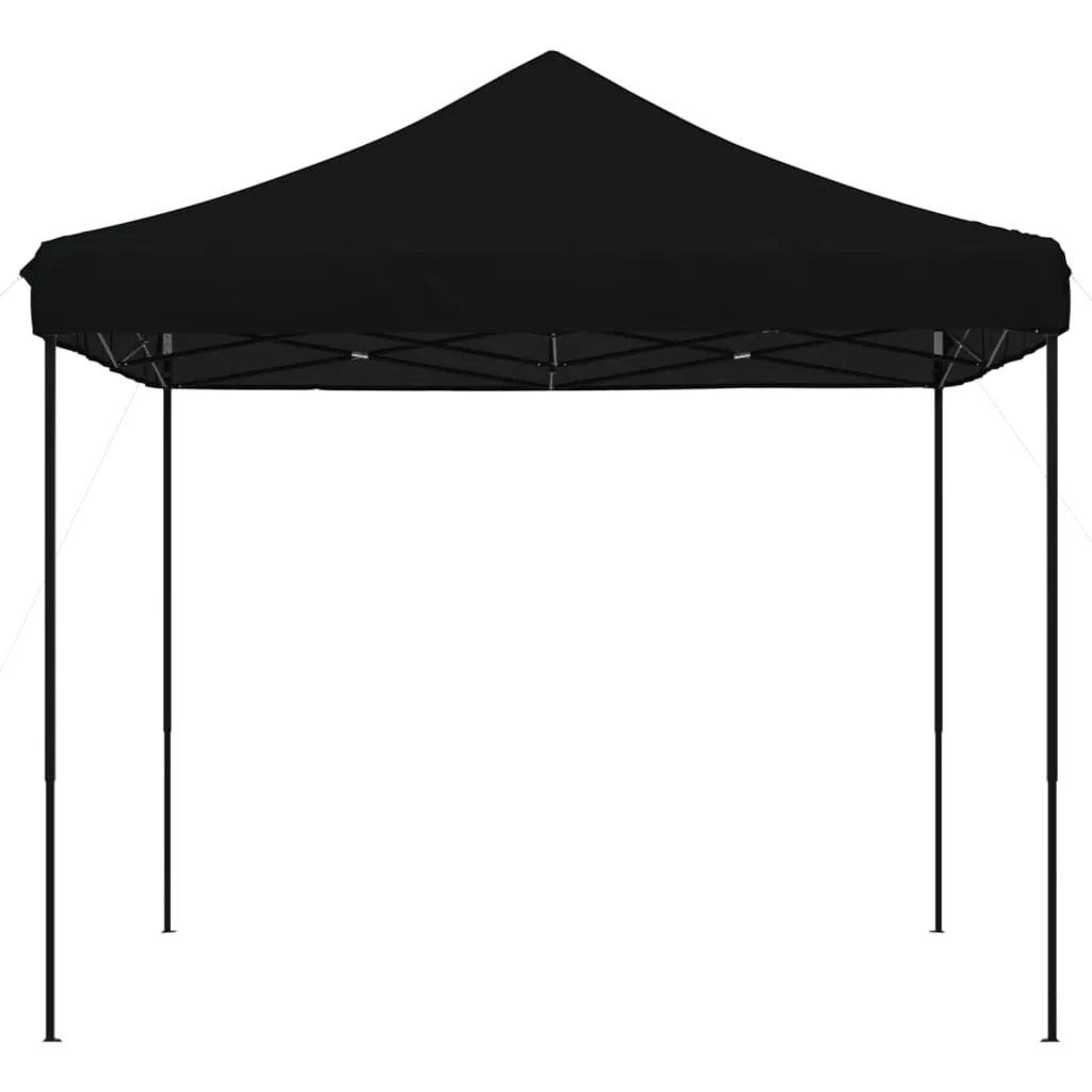 Foldable Party Tent Pop-Up Black 292x292x315 cm