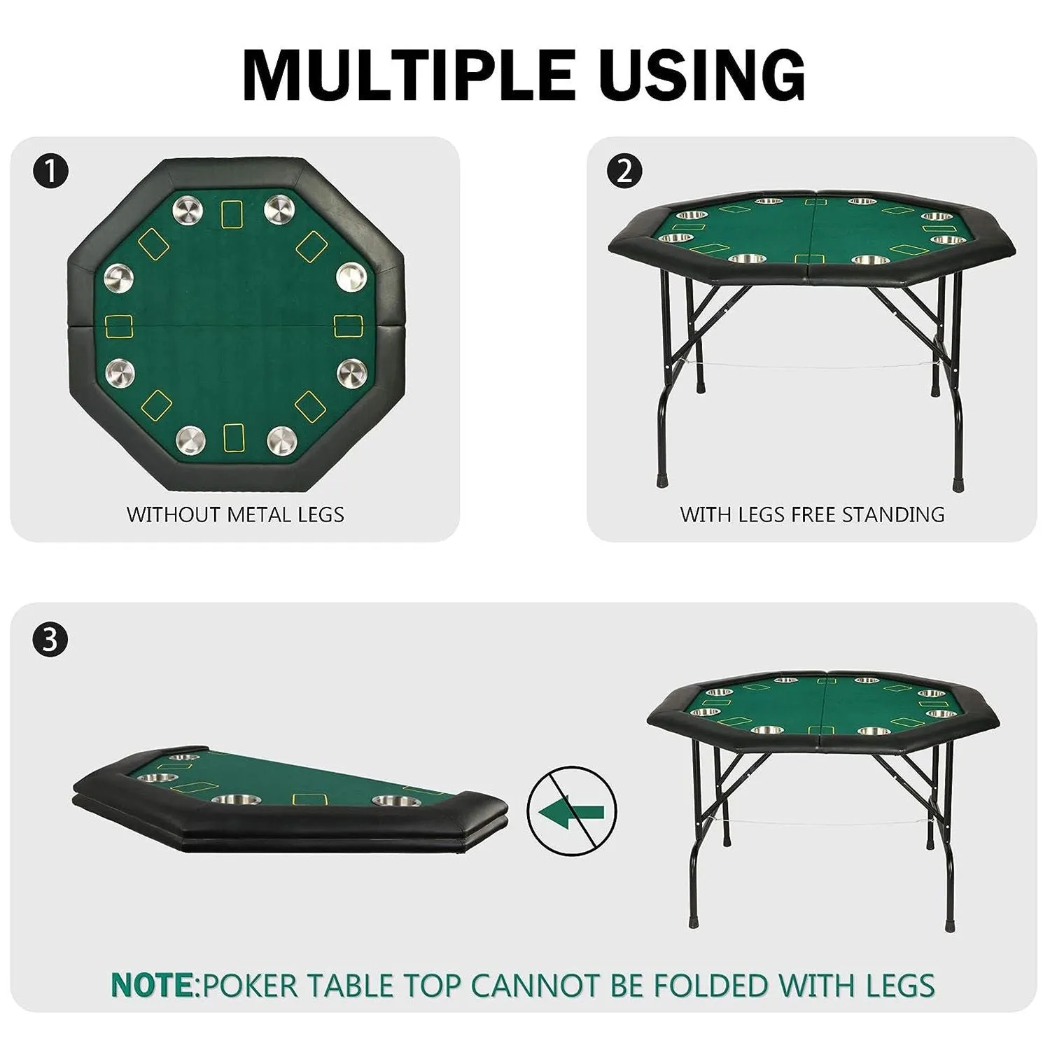Folding Poker Table