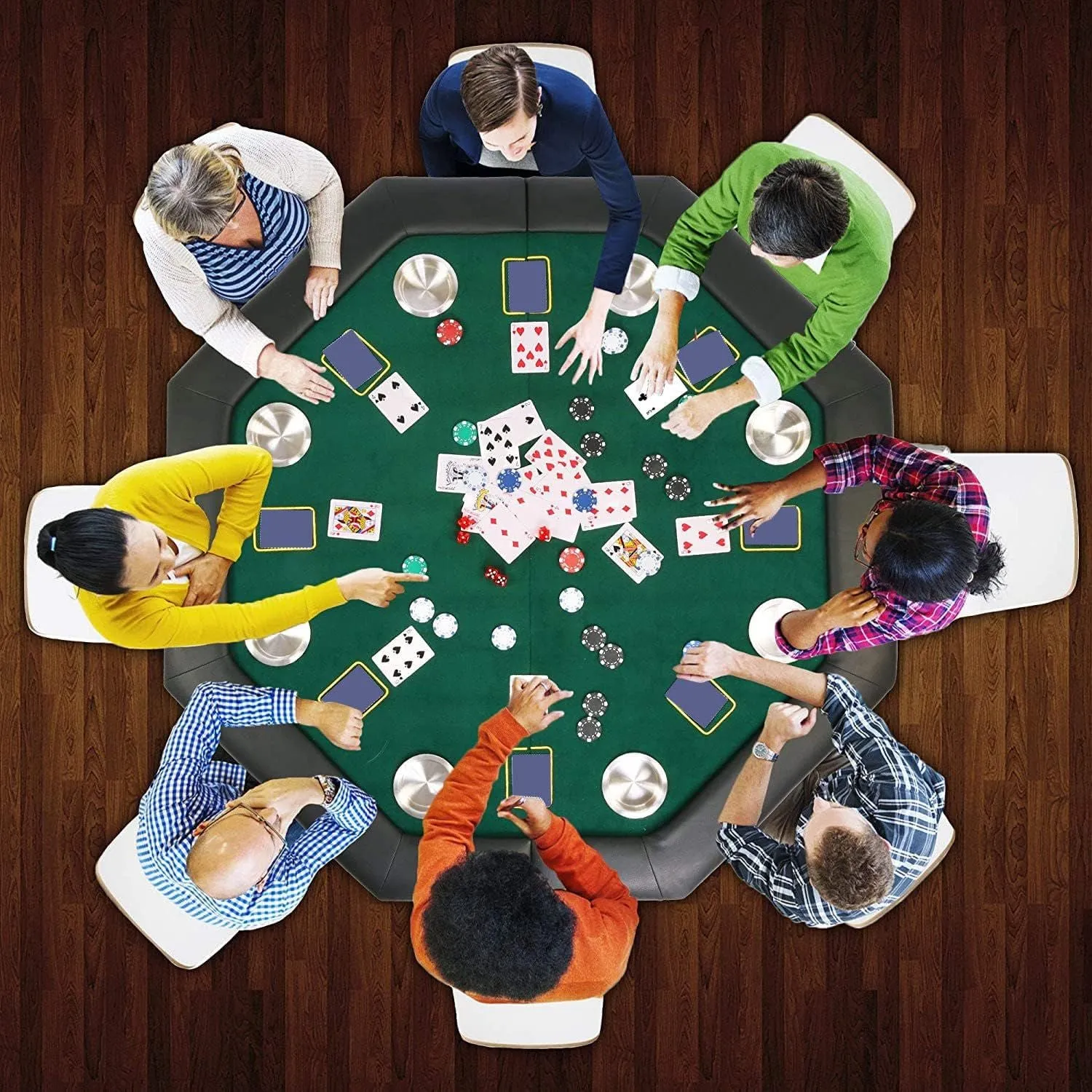 Folding Poker Table