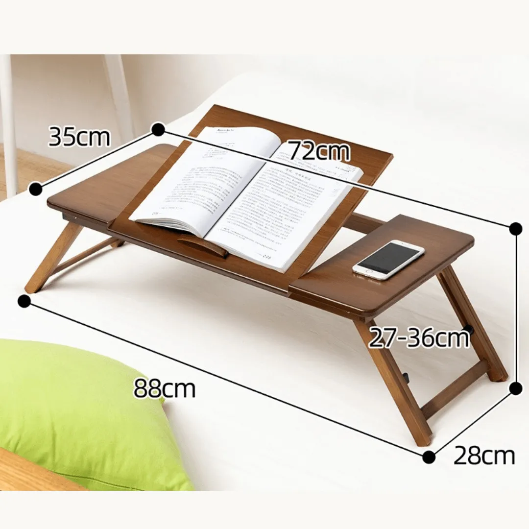 Folding Table for the Bed in the Dormitory/Folding Study Desk for Home Computers/Multi - functional Folding Table for Beds in Dormitories and Homes