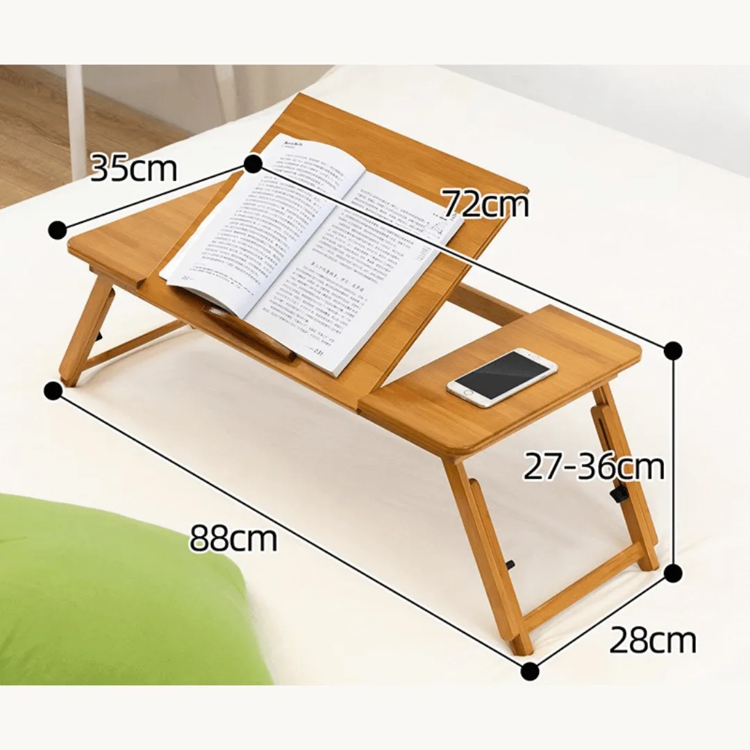 Folding Table for the Bed in the Dormitory/Folding Study Desk for Home Computers/Multi - functional Folding Table for Beds in Dormitories and Homes