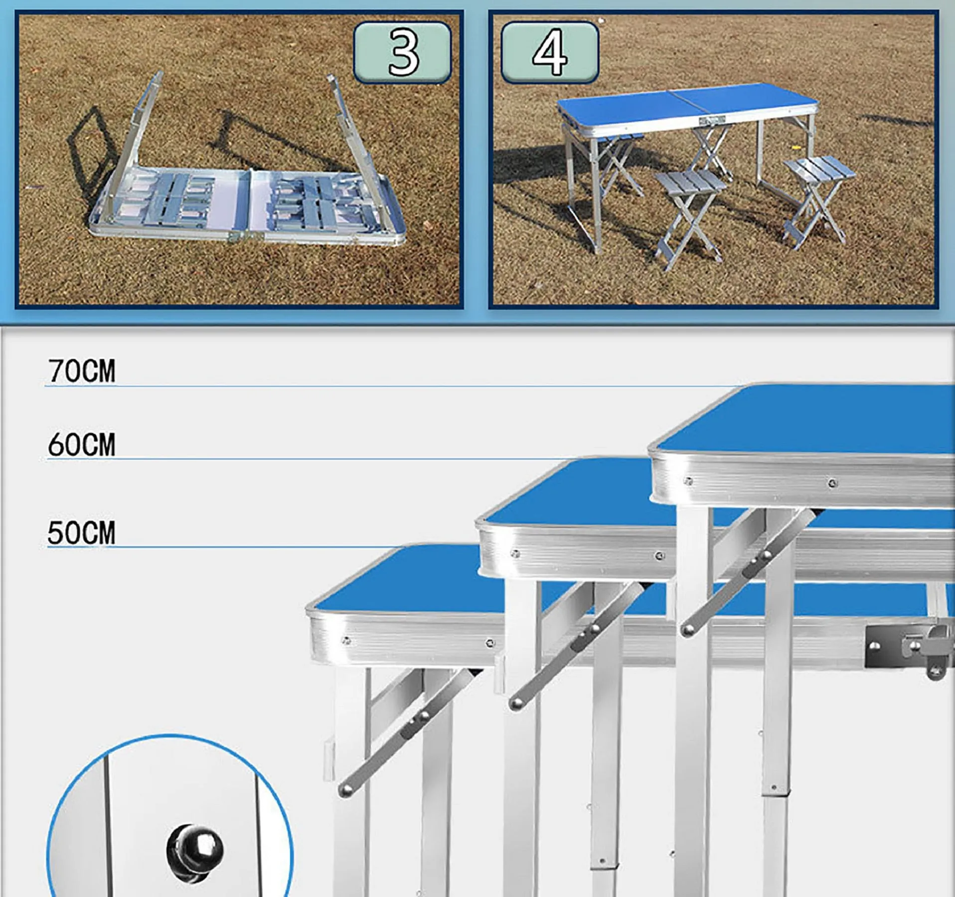 Folding table