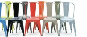 Fort Powder Coated Tolex Chair, For Cafe