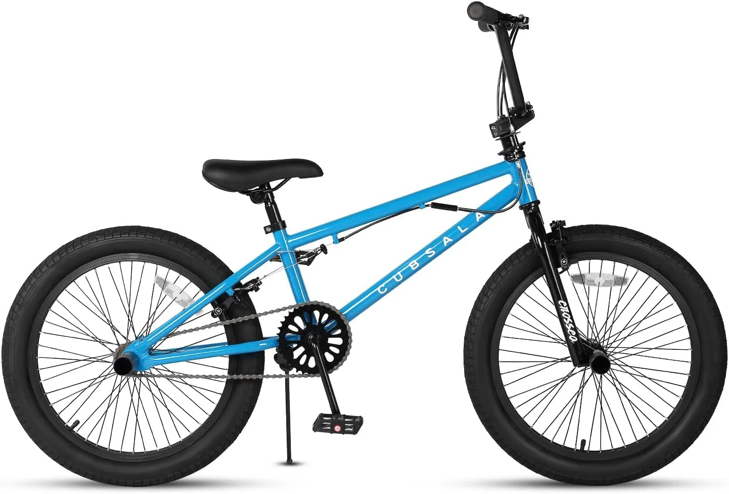 Freestyle BMX Bike, 18 20 Inch Kids Bicycle for 5-13 Years Old Kids and Beginner Level Rider, Multiple Colors