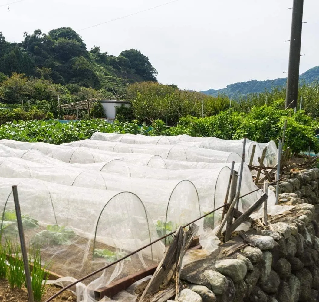 Garden Netting Pest Barrier: 10'x20' Fine Bug Netting for Garden Protection Row Cover Raised Bed Screen Mesh Greenhouse Mosquito Net, Protecting Tree Plants Vegetable Flowers Fruits