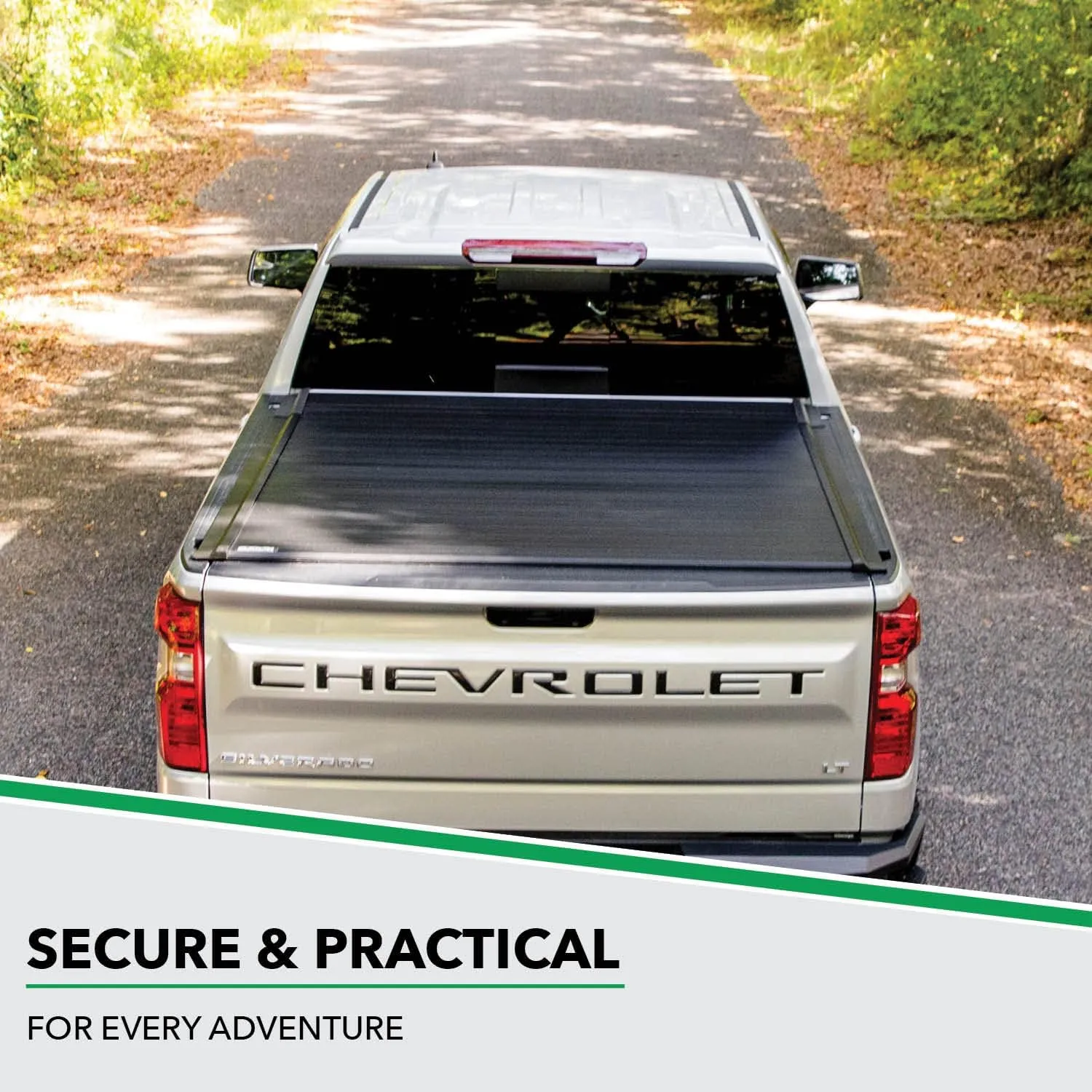 Gator Recoil Retractable Truck Bed Tonneau Cover | G30481 | Fits 2019 - 2025 Chevy/GMC Silverado/Sierra 1500, works w/ MultiPro/Flex tailgate (Will not fit Carbon Pro Bed) 5' 10" Bed (70")
