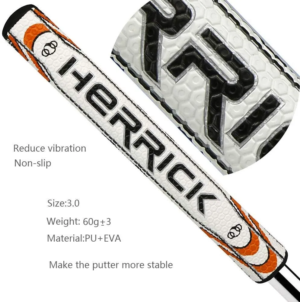 Golf Putter Grip for Mens PU Material Lightweight Portable Soft Many Color to Choose