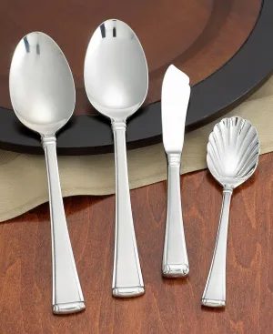 Gorham Column 4-Piece Stainless Flatware Serving Set