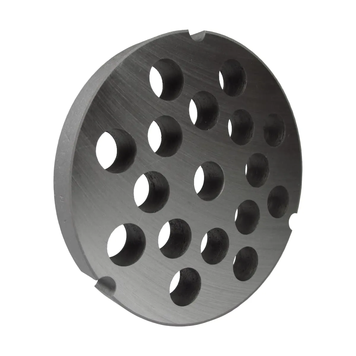 Grinder Plate for #32 Grinders, Hobart and Biro, with 1/2" Holes Great for Course Chili Product