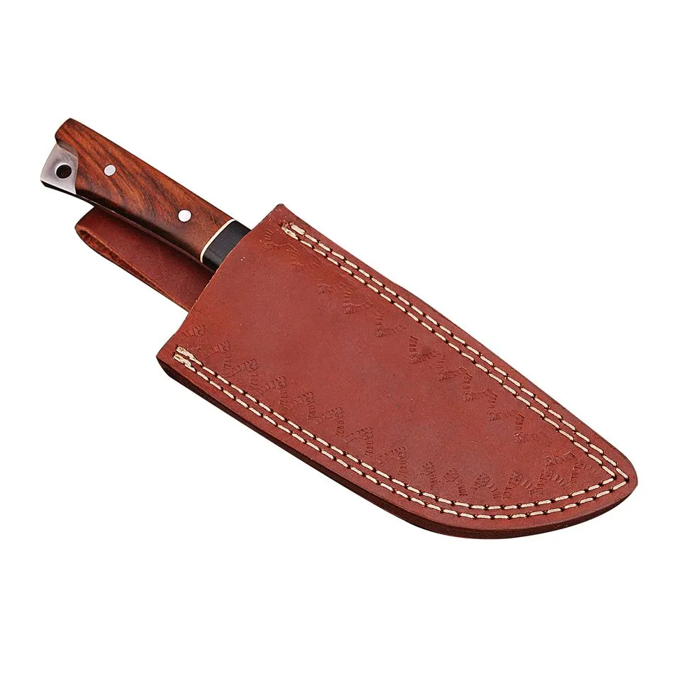 Handmade Camping Knife D2 Stainless Steel Professional Skinning Knife AMK019