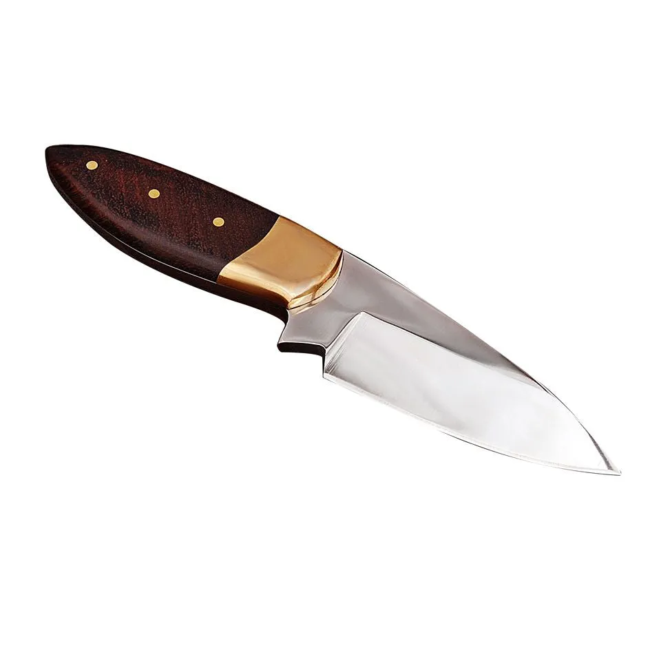 Handmade D2 Stainless Steel Skinner Knife Professional Camping Knife AMK020