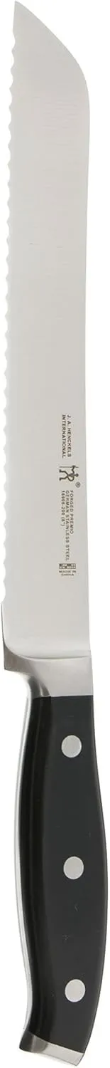 HENCKELS Forged Premio Bread Knife, 8-inch, Stainless Steel
