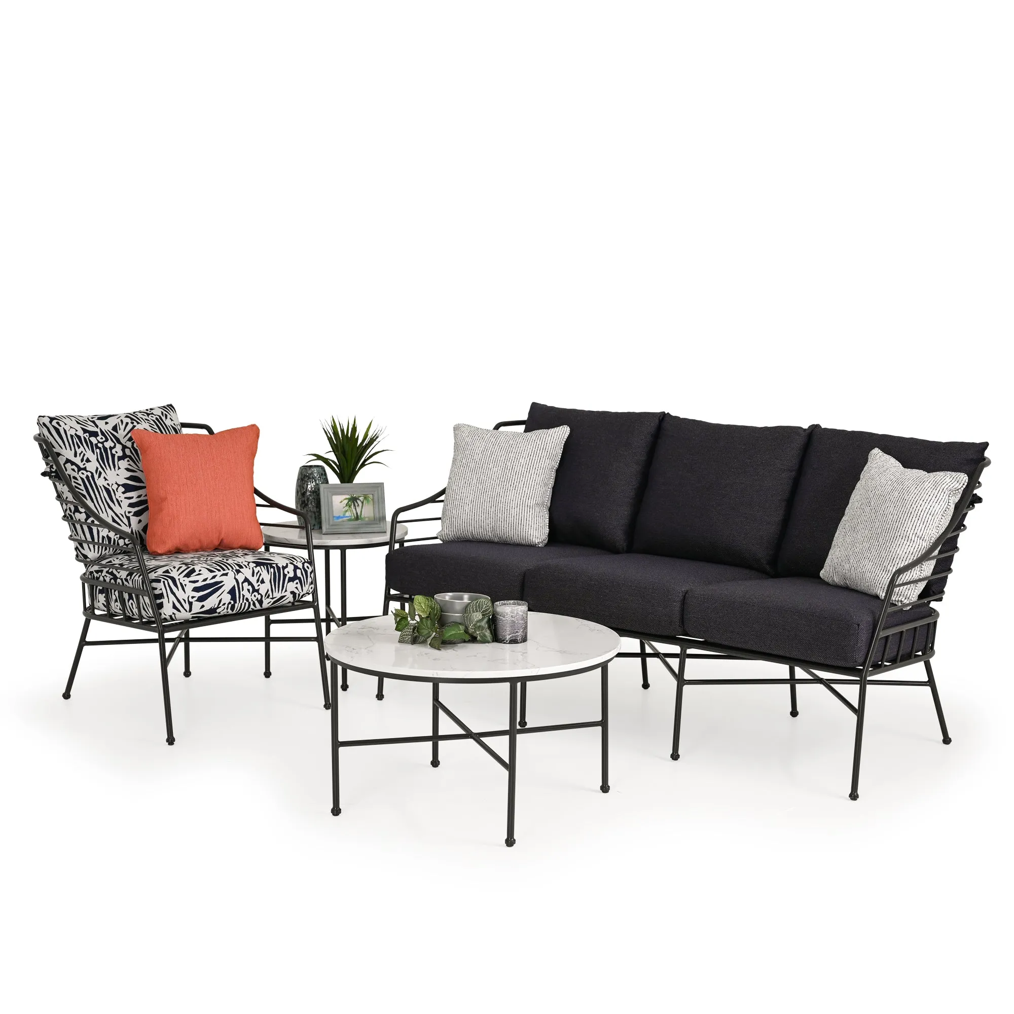 Horizon Outdoor Aluminum End Table