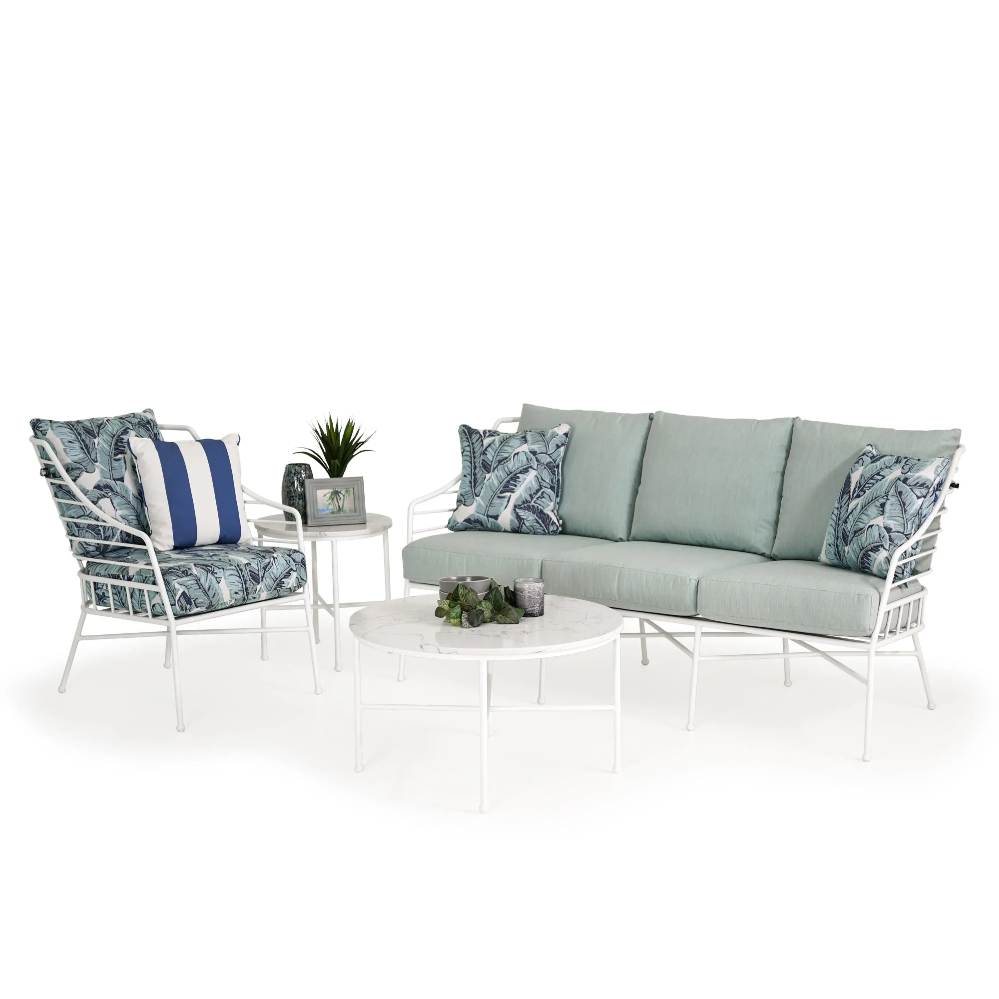 Horizon Outdoor Aluminum End Table