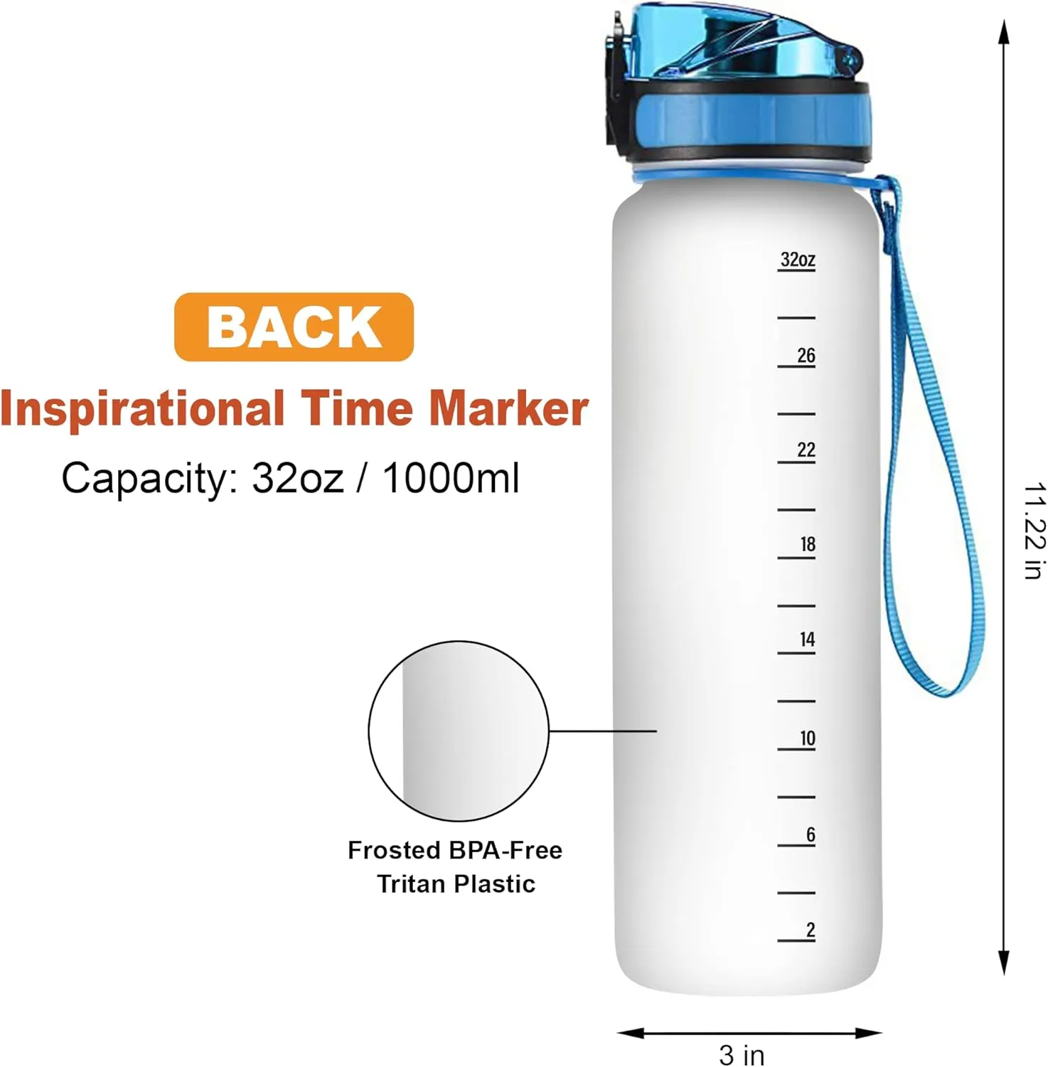 Hyturtle Personalized Dolphin Lovers 32Oz Liter Motivational Water Bottle, Peace Love Dolphin Customized Name Water Bottle With Time Marker Gift For Women Girl On Birthday, Mother Day's