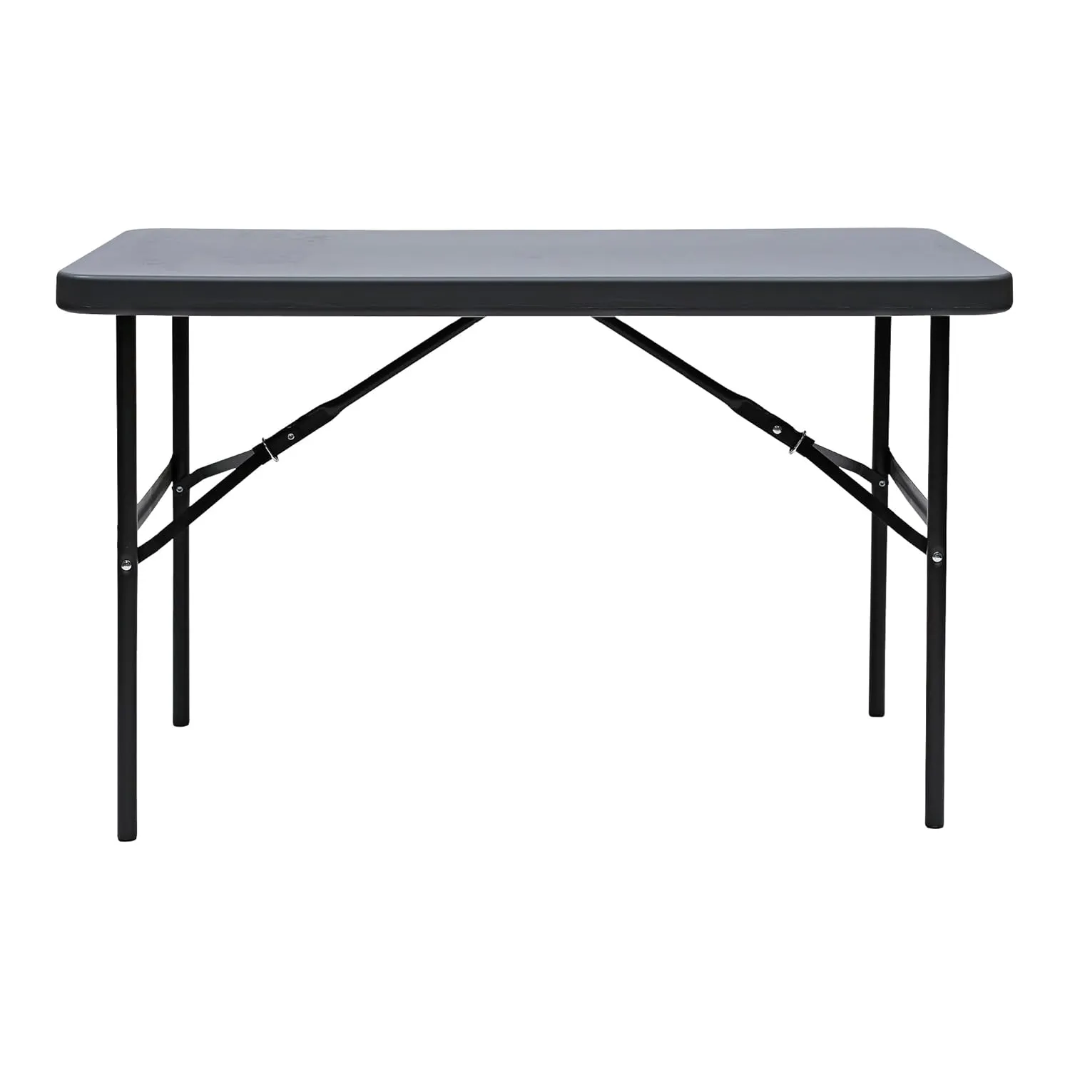 Iceberg 65507 IndestrucTable Commercial Folding Table, 24''x48'', Charcoal