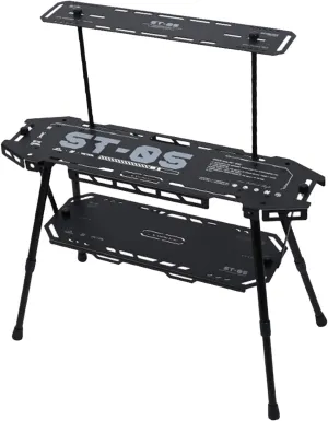 Igt Combination Table Foldable Grill Table Multifunctional Skateboard Table Folding Camping Table for BBQ Mountaineering Yard