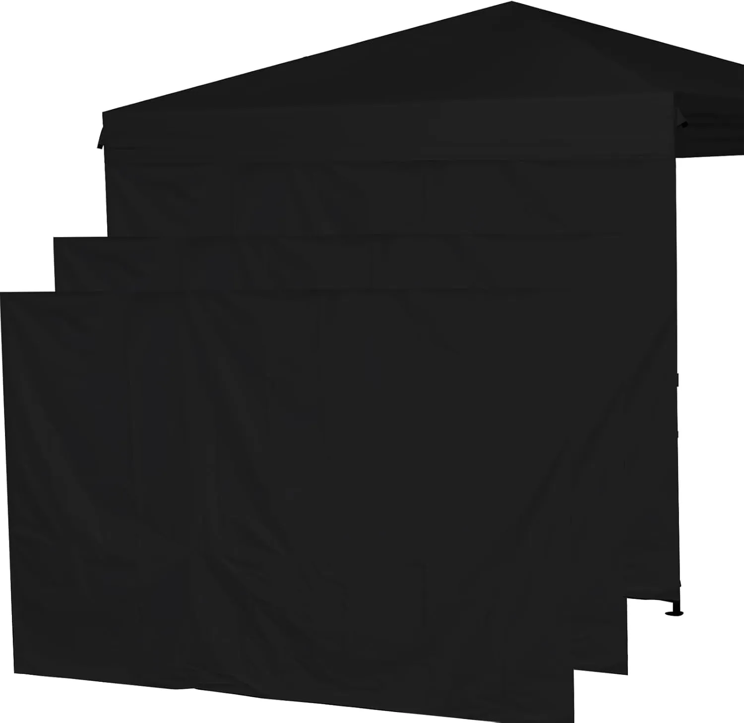 Instant 10x10 Canopy sidewalls with Silver Coating for Pop Up Canopy, Outdoor Canopies (3PCS Sidewall Only, Canopy Tent NOT Included)