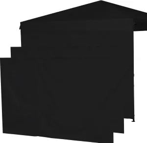 Instant 10x10 Canopy sidewalls with Silver Coating for Pop Up Canopy, Outdoor Canopies (3PCS Sidewall Only, Canopy Tent NOT Included)