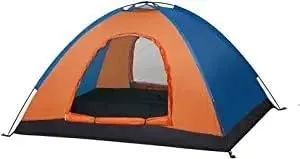 Instant Pop Up Family Camping Tent,Double Layer Waterproof 3 Season for Picnic Fishing Hiking Traveling，Easy to Install, Durable, Easy to Carry