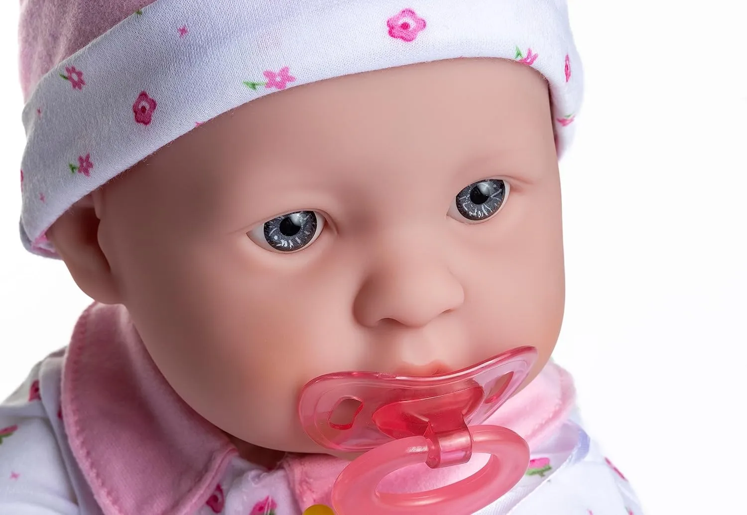 JC Toys 20-inch La Baby Soft Body Doll | Washable | Gift Set includes Magic Milk Bottle & Pacifier | Removable Pink Outfit | Perfect for Toddlers and Kids Ages 2 