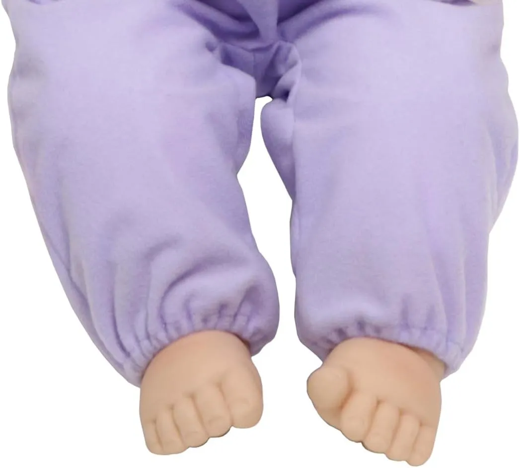 JC Toys Soft and Cuddly 20" Huggable Baby Doll Play Set Lots to Cuddle Babies | Pink | Ages 2  | Asian