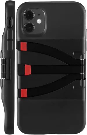 JOBY JB01667-BWW Standpoint Smartphone Case for Apple iPhone 11 - Protective Case,Built-in Aluminum Tripod,Wireless Charging,for Selfies,Photo,Video,Vlogging,Video Calls,Live Streaming