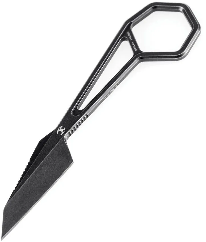Kansept Hex Neck Knife Black Ti KG0001A4