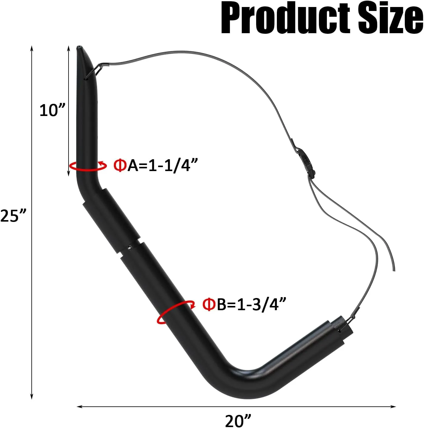 Kayak Storage Racks, Heavy Duty Garage Hangers, Jumbo Wall Hooks for Canoe, Ladder, Bicycle, Folding Chairs, Surfboard, Snowboard, Hose and Tools
