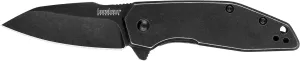 Kershaw Gravel Pocket Knife, Perfect EDC, 2.5" 8Cr13MoV Steel Reverse Tanto Blade, Pocketclip