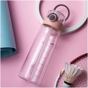 kettles Reusable Water Bottle,Large Capacity,Sport bottle with Straw,BPA free,Tea Jug-Clear,Leak proof,Portable,Easy to Open,Fitness canteen(B)