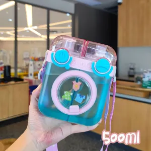 Kids' Cartoon BPA-Free Water Bottle – Leak-Proof