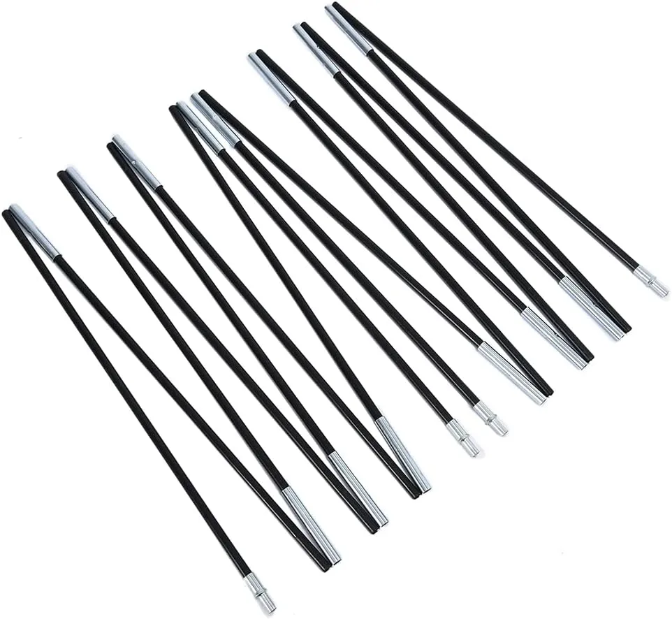 Kids Tent Replacement Poles - Fiberglass Poles for Indoor & Outdoor Play Tents, Suitable for Boys and Girls Tent, Length 112in(S)