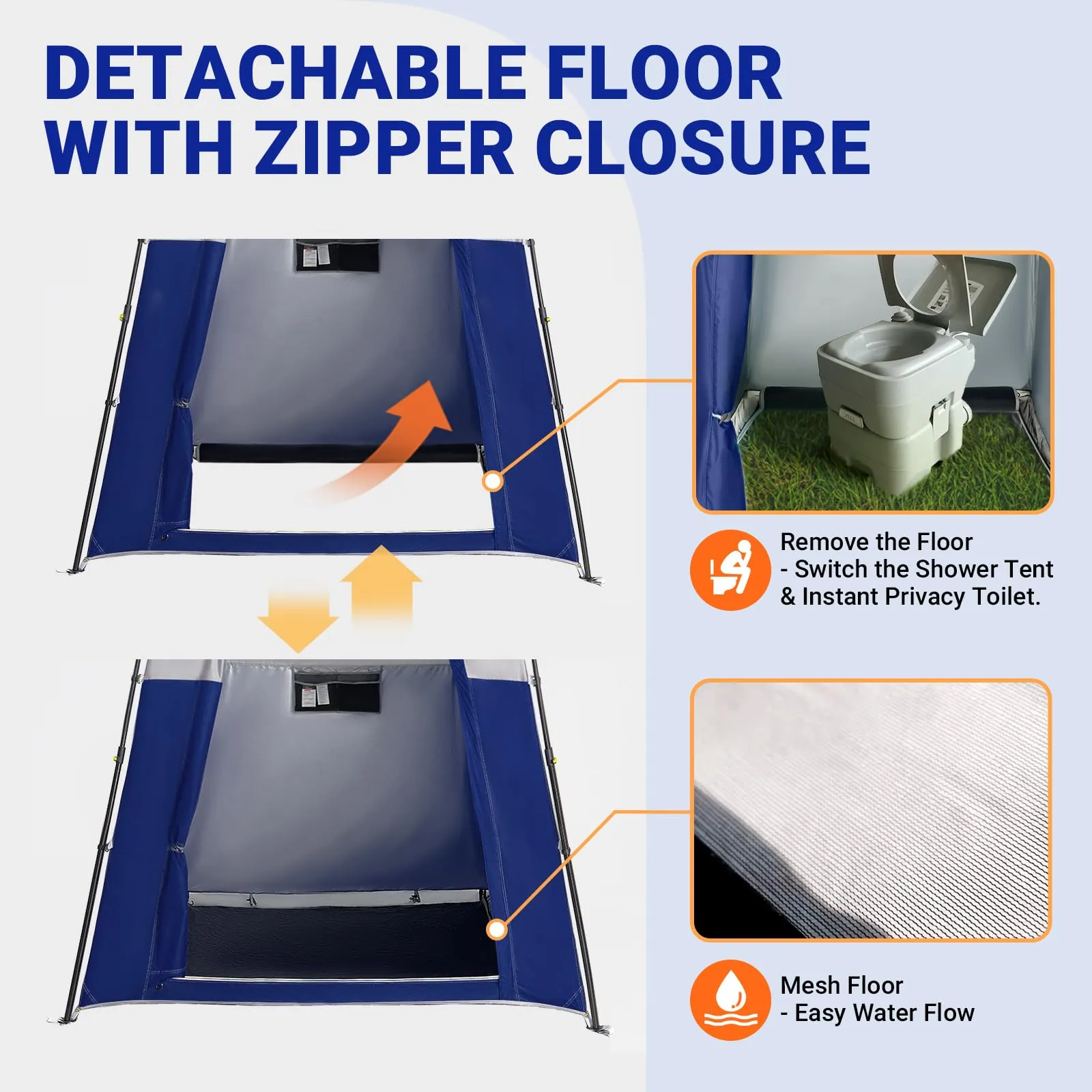KingCamp MARASUSA Q Portable Instant Pop Up Privacy Shelter