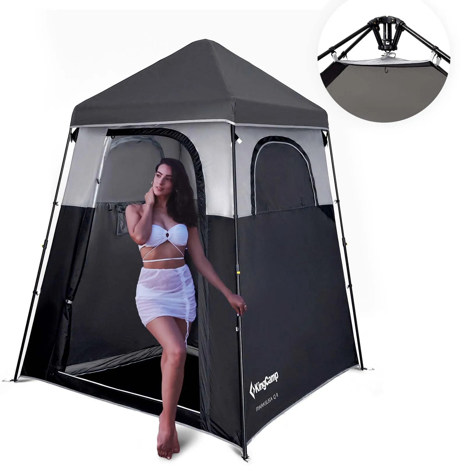 KingCamp MARASUSA Q Portable Instant Pop Up Privacy Shelter