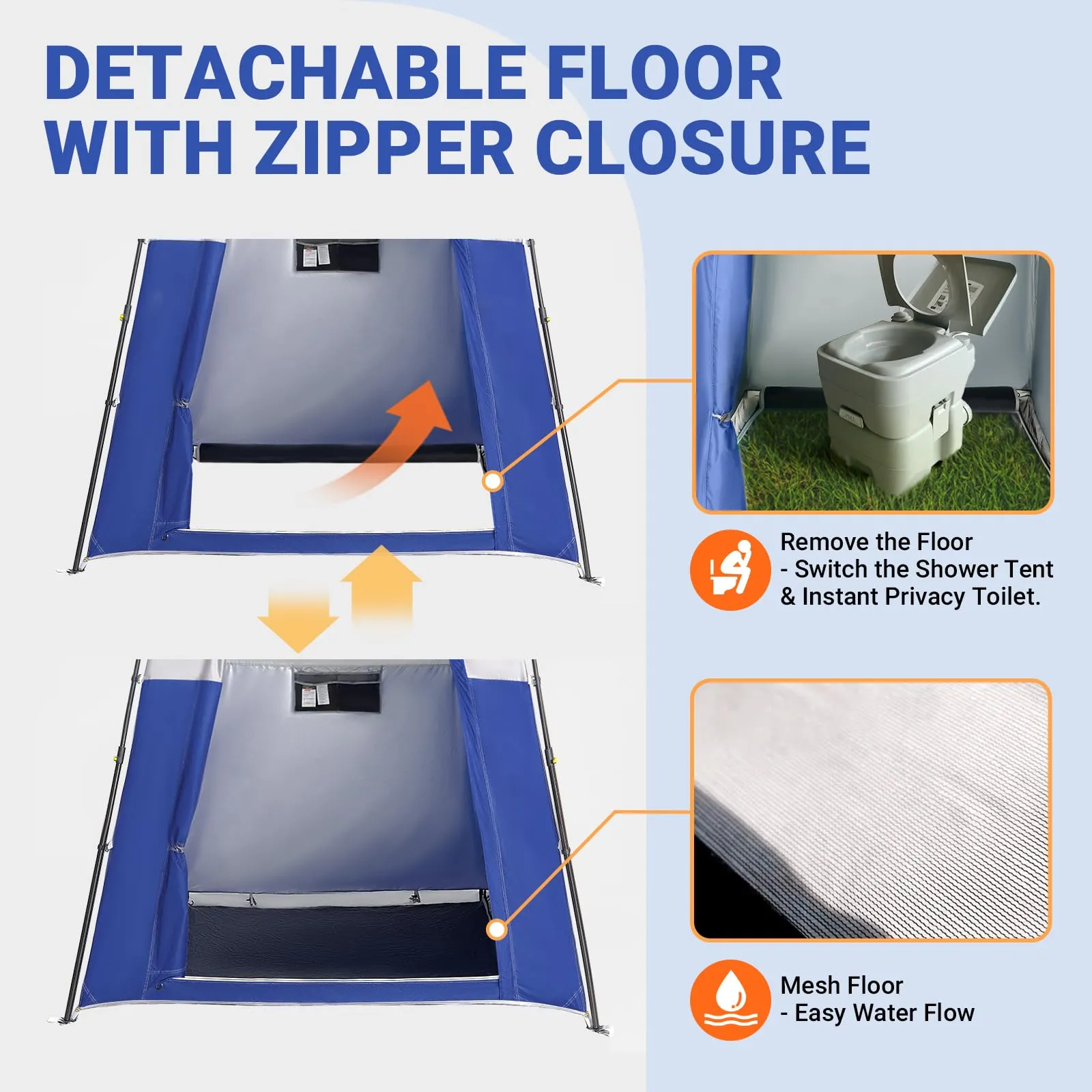 KingCamp MARASUSA Q Portable Instant Pop Up Privacy Shelter