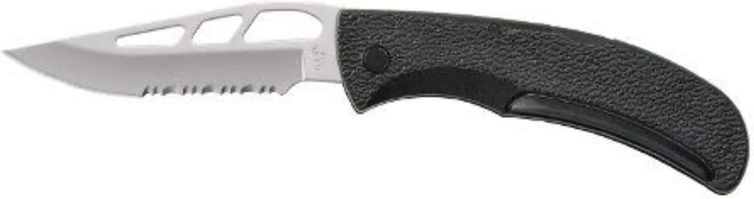 Knife Serrated Ez Out Skeleton