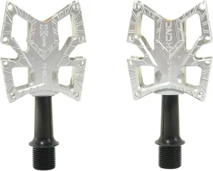 Knife Titanium Spindle Road Platform Pedals, Silver, KPED01-TI-S, SK2294