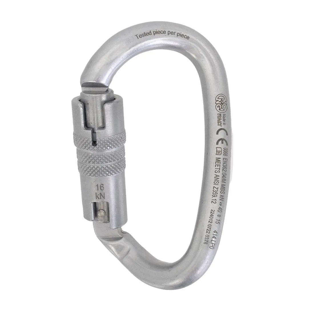 KONG DNA Carabiner - Ovalone Twist Lock ANSI