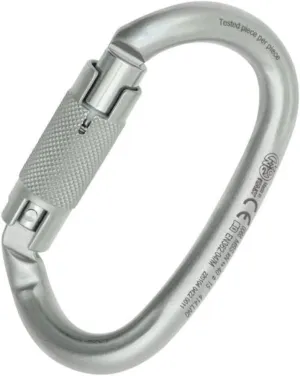 Kong Italy - Ovalone DNA Auto Lock Carabiner - Lunar White