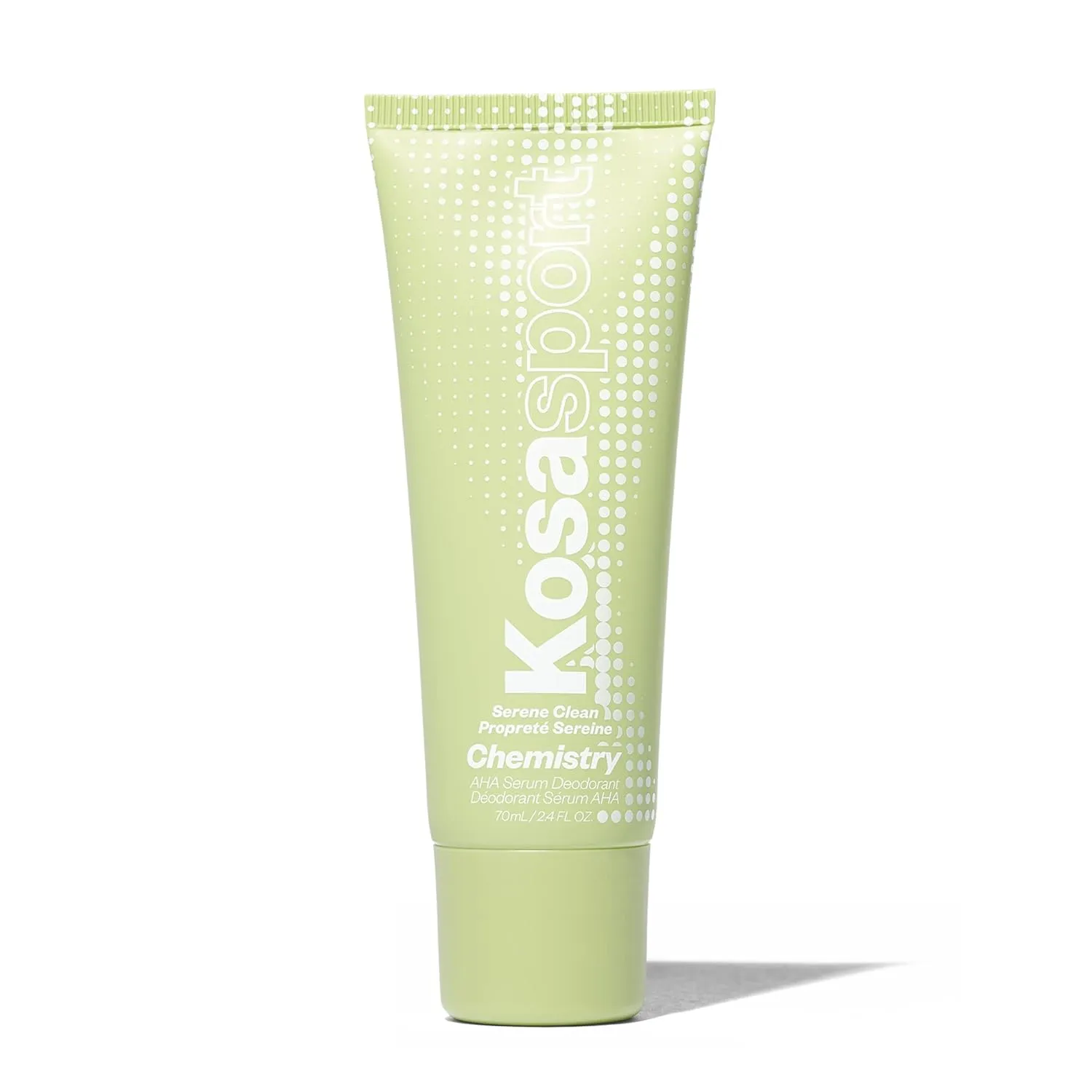 Kosas Chemistry Deodorant - Aluminium and Baking Soda Free   BO-Fighting AHA Serum that Exfoliates, Softens, and Nourishes the Skin, (Serene Clean)