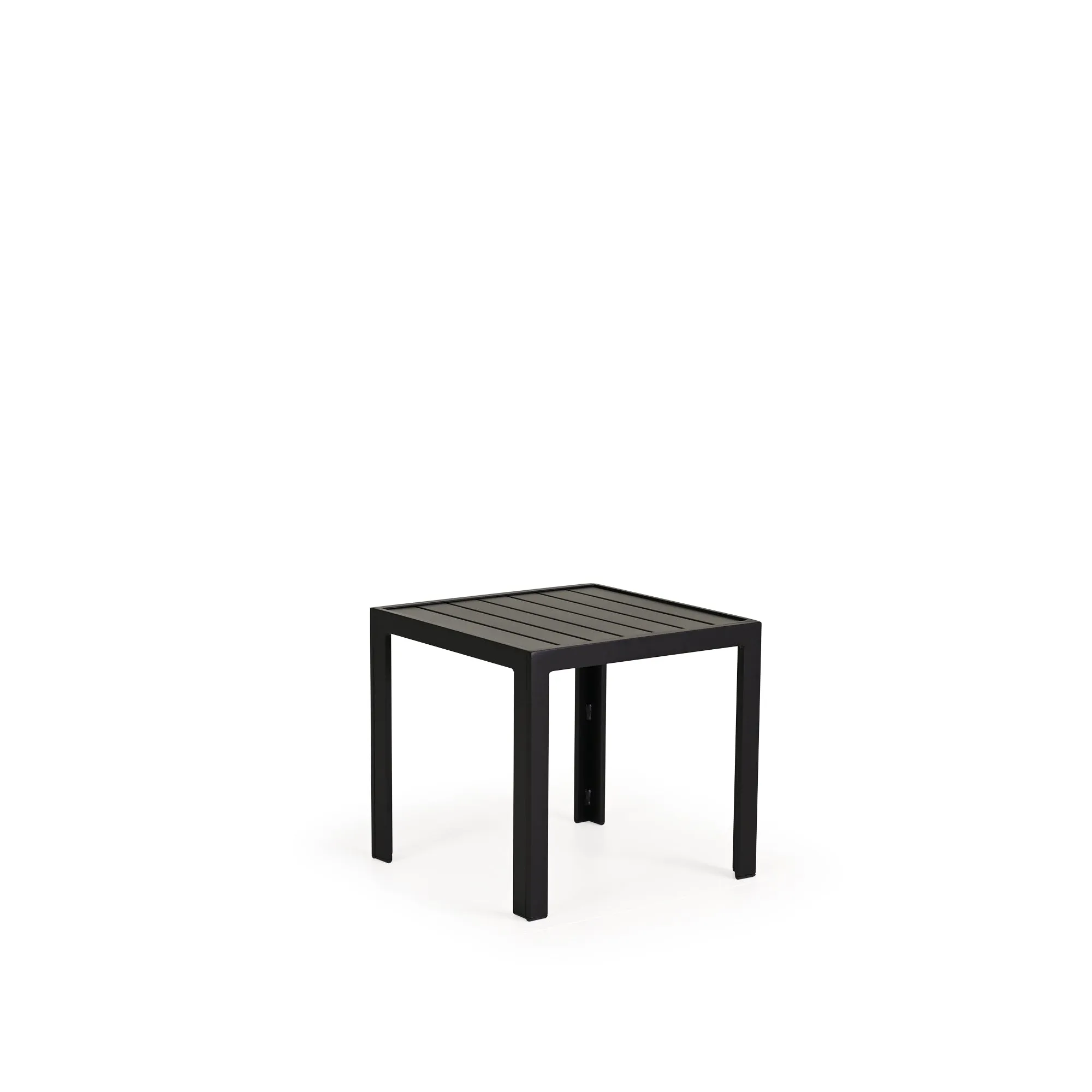 Lakeside Outdoor Aluminum 24" Square End Table