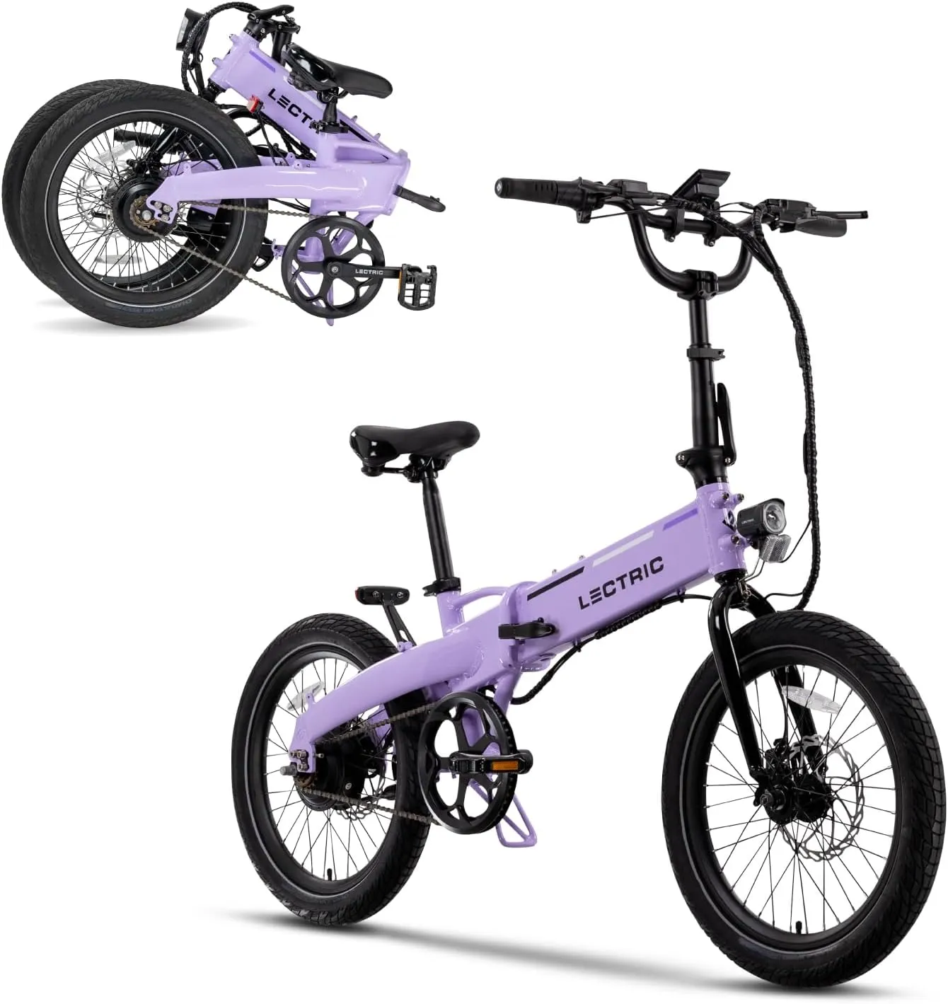 LECTRIC XP™ Lite 2.0 Electric Bike | Adult Folding Bikes - Weighs Only 49lbs | 45 Mile Range w/ 5 Pedal-Assist Levels | 20mph Top Speed - Class 1 and 2 eBike