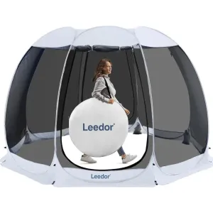 Leedor Screen House Tent for 6-10 Person, Instant Setup Mesh Net Outdoor Gazebo Sun Shade Dome Tent Pop Up Canopy