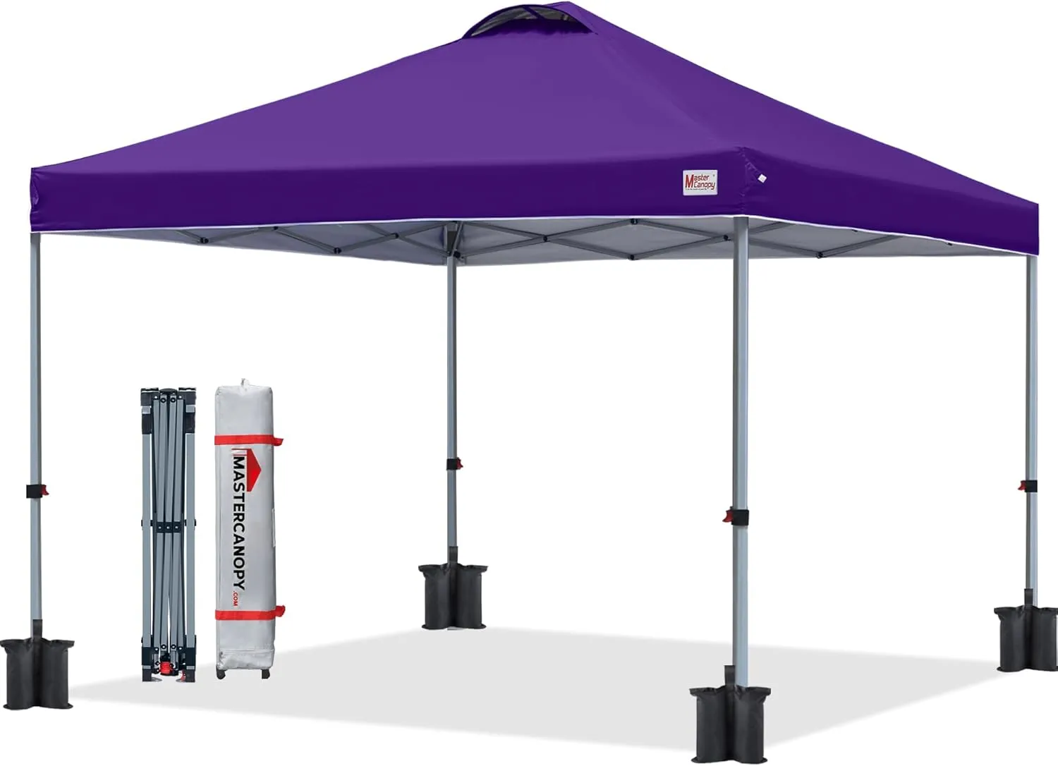 Leisure Sports 8x8/10x10 Durable Pop up Canopy Tent with Sidewall