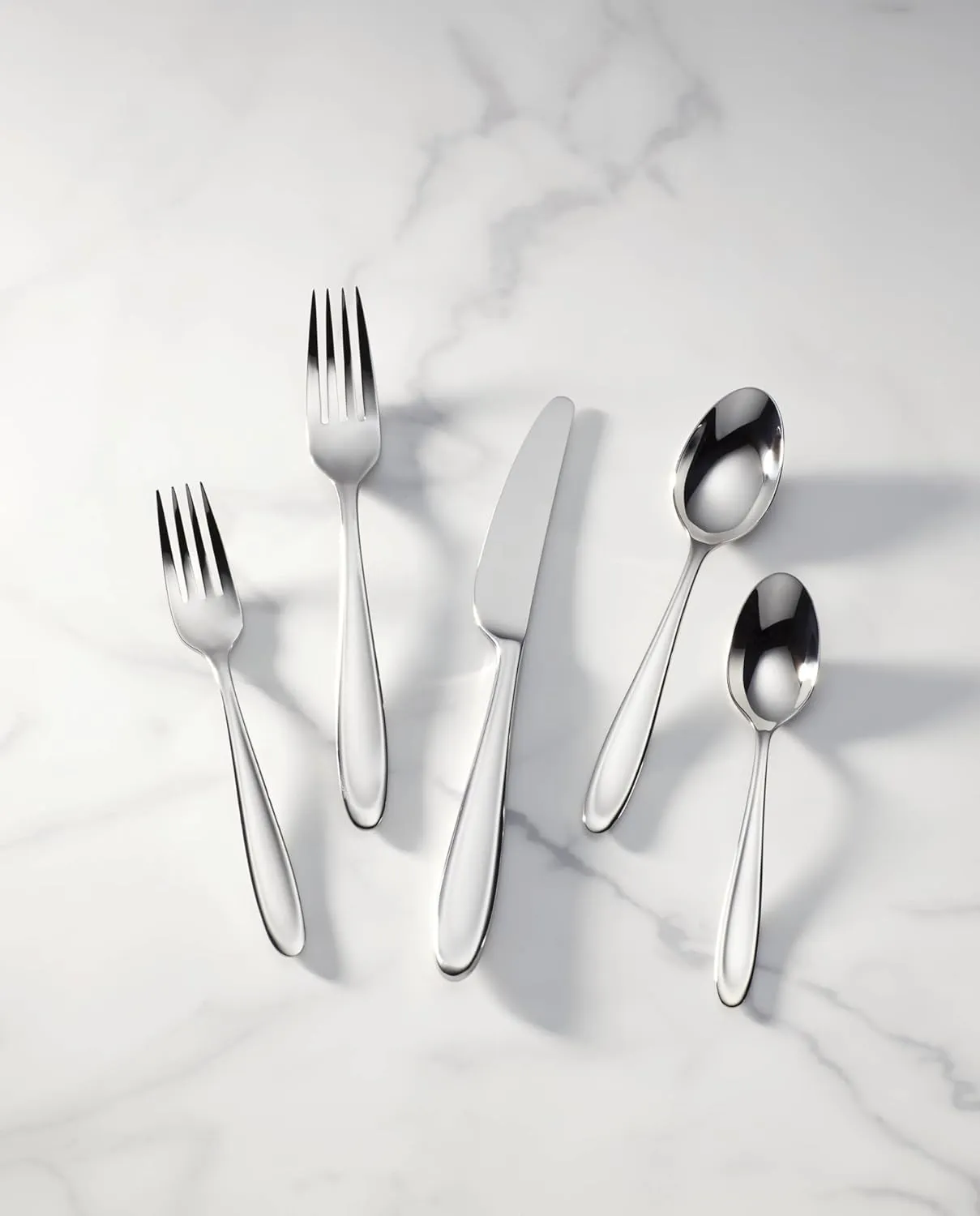 LENOX Cantera 65-piece Flatware Set, 10.2 LB, Metallic