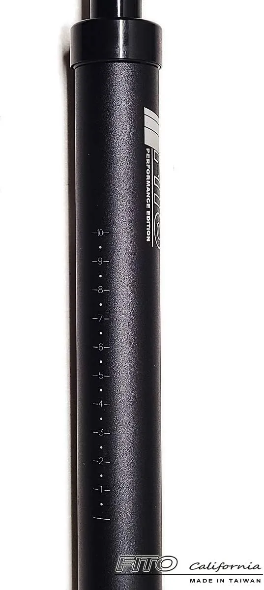 Made in Taiwan. Fito Performance Edition 6061 Aluminum Alloy Bicycle Suspension Seatpost 27.2 30.9 31.6 (350mm)