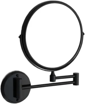 Makeup Mirror Wall-Mounted Makeup Mirror Retractable Folding Bathroom Wall-Mounted Mirror Makeup Magnifying Glass Without Punching Vanity Mirror(A)
